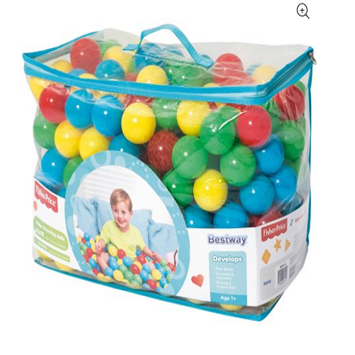 Fisher-Price 2.5″ Play Balls, 500 pc for Only $29.98!