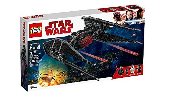 Lego Star Wars Episode VIII: Kylo Ren’s Tie Fighter Building Kit for Only $49 Shipped! (Reg. $80)
