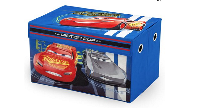 Disney/Pixar Cars Fabric Toy Box for Only $7.99! (Reg. $22)