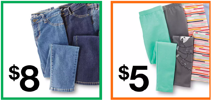 Target: Shop Back to School Clothes! Jeans Only $8.00, Leggings $5, Tees $5 and More!