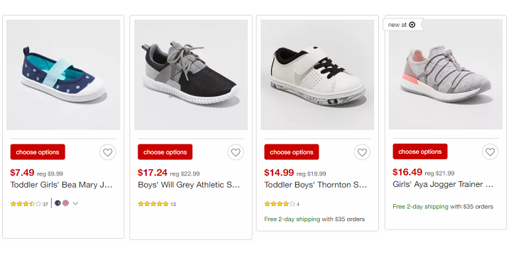 Target: Save 25% Off Kids Shoes Both In-Store & Online!