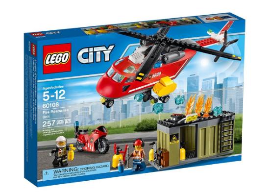 LEGO City Fire Response Unit Building Kit – Only $27.99 Shipped!