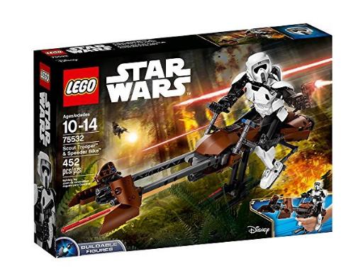 LEGO Star Wars Scout Trooper & Speeder Bike Building Kit – Only $37.99 Shipped!
