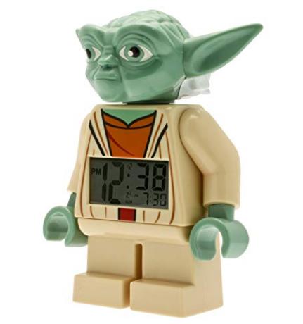 LEGO Star Wars Yoda Kids Minifigure Light Up Alarm Clock – Only $11!