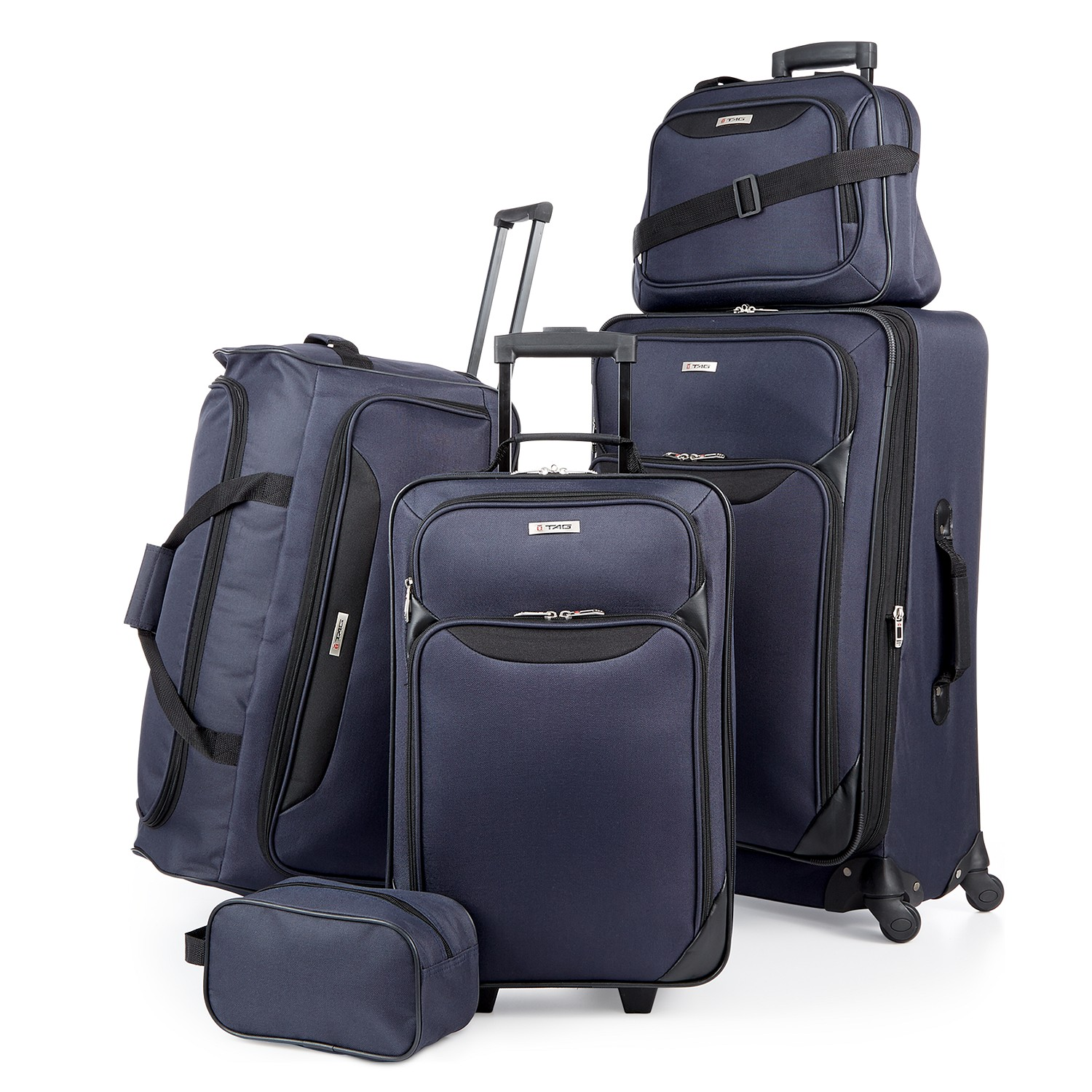 Tag Springfield III 5 Piece Luggage Set Only $59.99 Shipped! Great Reviews + Lowest Price!