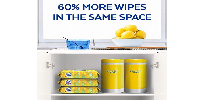 Lysol Handi-Pack Disinfecting Wipes, 320ct Only $10.07 Shipped!