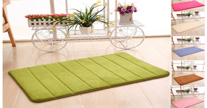 Memory Foam Absorbent Slip-Resistant Bath Mats Only $10.99 Shipped!
