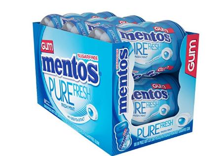 Mentos Pure Fresh Sugar-Free Chewing Gum – Only $9.75!
