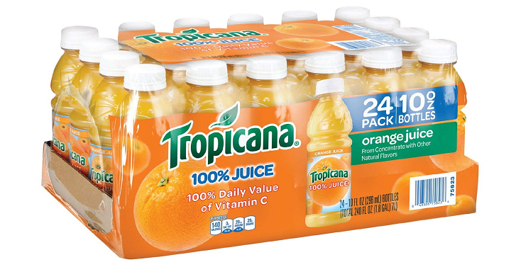 Tropicana Orange Juice (10oz) Pack of 24 Only $10.24 Shipped!