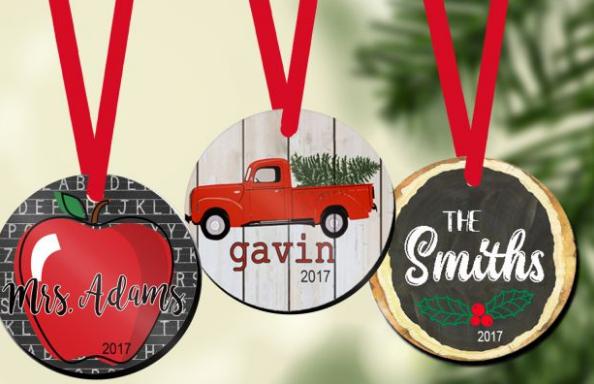 Personalized Ornament – Only $6.99!