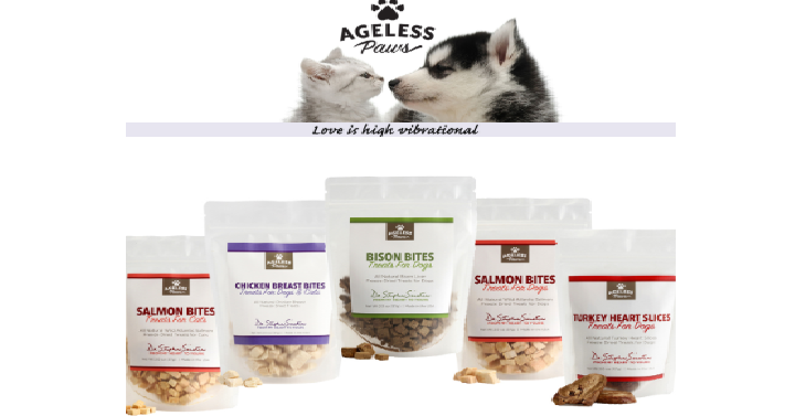 FREE Ageless Paws Freeze Dried Treats for Pets!