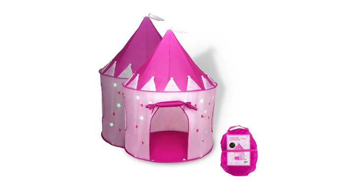 Princess Castle Play Tent with Glow in the Dark Stars – Just $14.99!