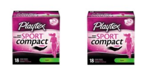 Over Half Off Playtex Sport Tampons With New High Value Coupon!