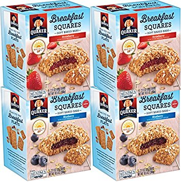 Quaker Breakfast Squares (Variety Pack) 5 Count Pack of 4 Only $7.12 Shipped!