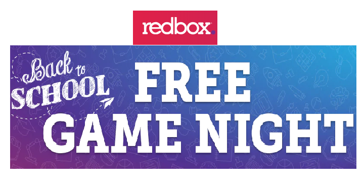 FREE Game Rental From Redbox.com!