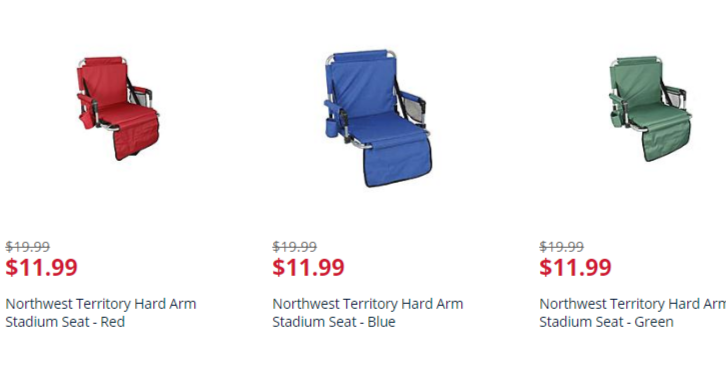 Northwest Territory Hard Arm Stadium Seats Just $14.99 + $2.99 Back in Points!