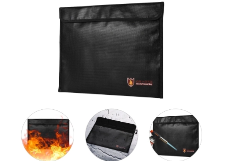 100% Fireproof Document Bag Just $11.49!