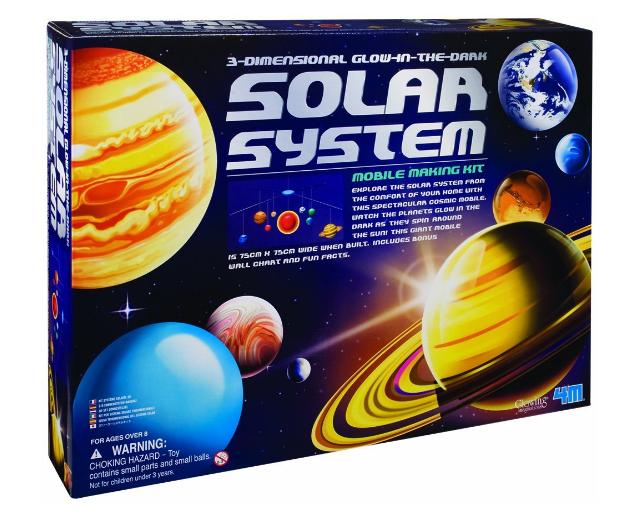 Glow-In-The-Dark Solar System Mobile Making Kit – Only $6.43!