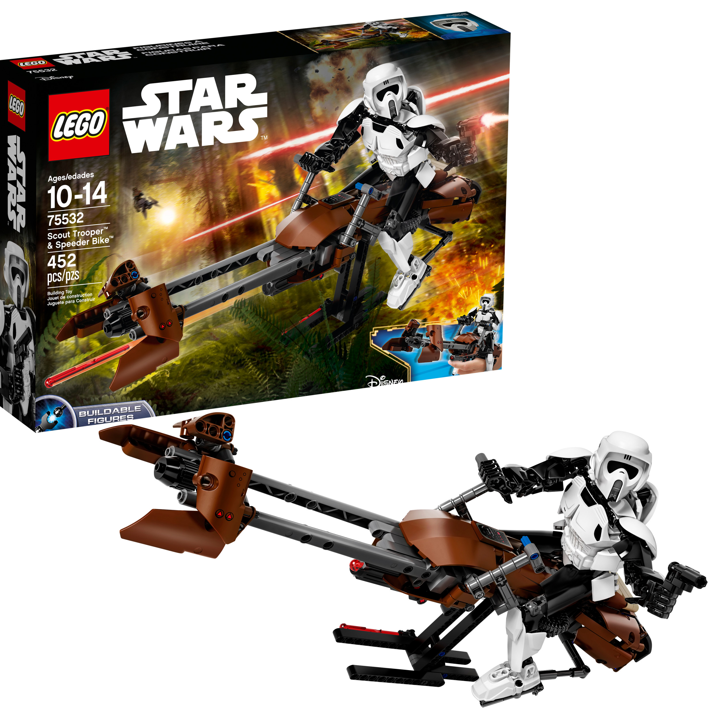 LEGO Star Wars Scout TM Trooper & Speeder Bike Only $38.46! (Reg $54.99)
