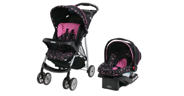 Graco LiteRider Click Connect Travel System Stroller w/ Infant Car Seat Only $79.23 Shipped! (Reg. $150)