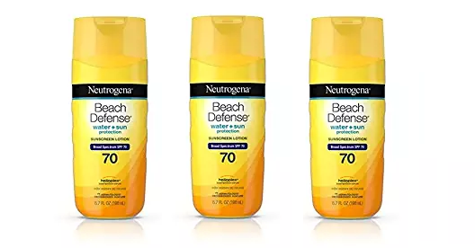 Neutrogena Beach Defense Water Resistant Sunscreen SFP 70 Only $3.39!