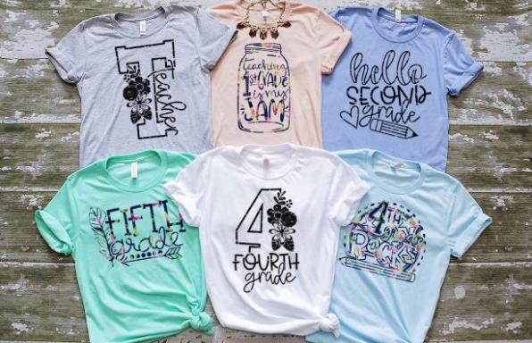 Teacher Back To School Tees – Only $13.99!