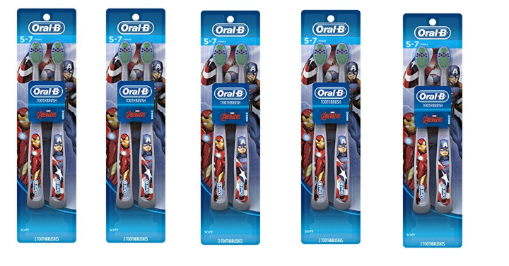 Oral-B Pro-Health Stages Avengers Toothbrushes (Soft)Twin Pack Only $2.69!