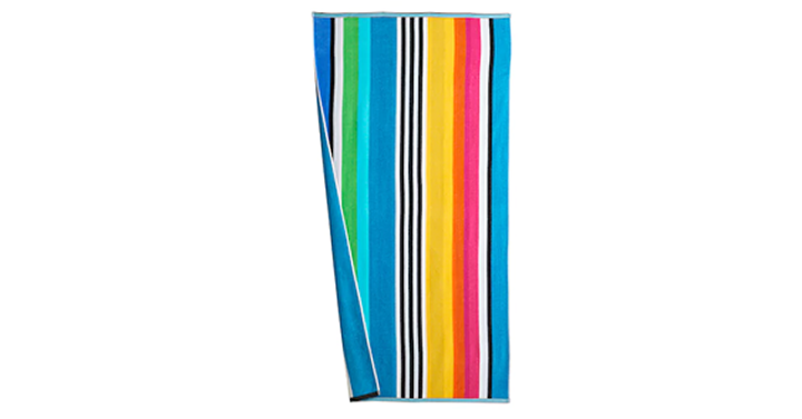Kohl’s 30% Off! Earn Kohl’s Cash! Stack Codes! FREE Shipping! The Big One Striped Beach Towel – Just $4.90!