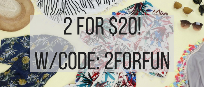 Cents of Style – 2 For Tuesday – CUTE Summer Wardrobe Pieces – Just 2 for $20! FREE SHIPPING!