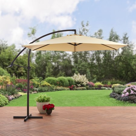 Mainstays 10′ Steel Offset Patio Umbrella Only $49.99! (Reg $69.99)