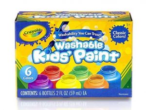 Crayola Washable Kid’s Paint (6 count) – $4.82!