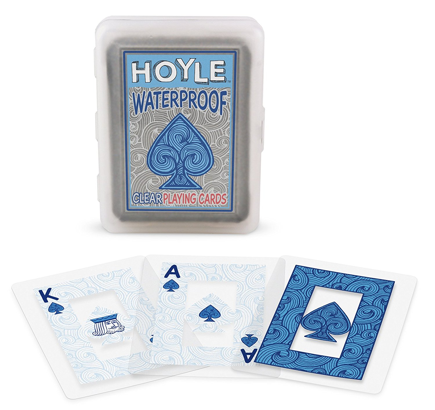 Hoyle Waterproof Clear Playing Cards Only $5.97!