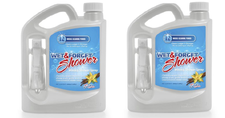 Wet and Forget Weekly Shower Cleaner, 64 Fl Oz Only $14.29! (Reg. $20)