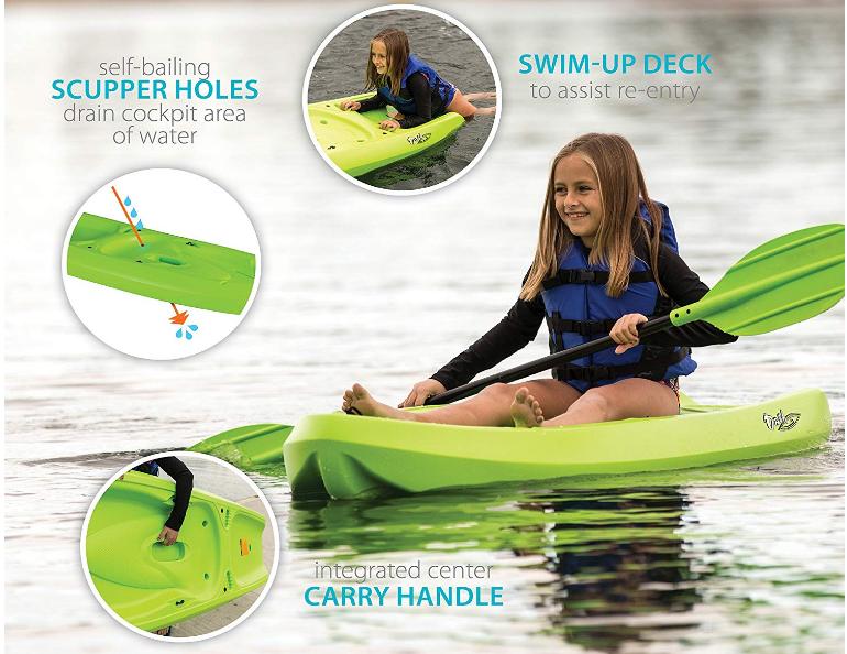 Lifetime Youth Wave Kayak with Paddle – Only $86.98 Shipped!