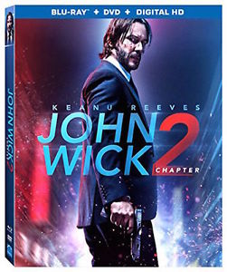 John Wick Chapter 2 on Blu-Ray, DVD, and Digital—$11.99!