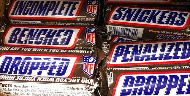 FREE Snickers Bar During Monday Night Football!