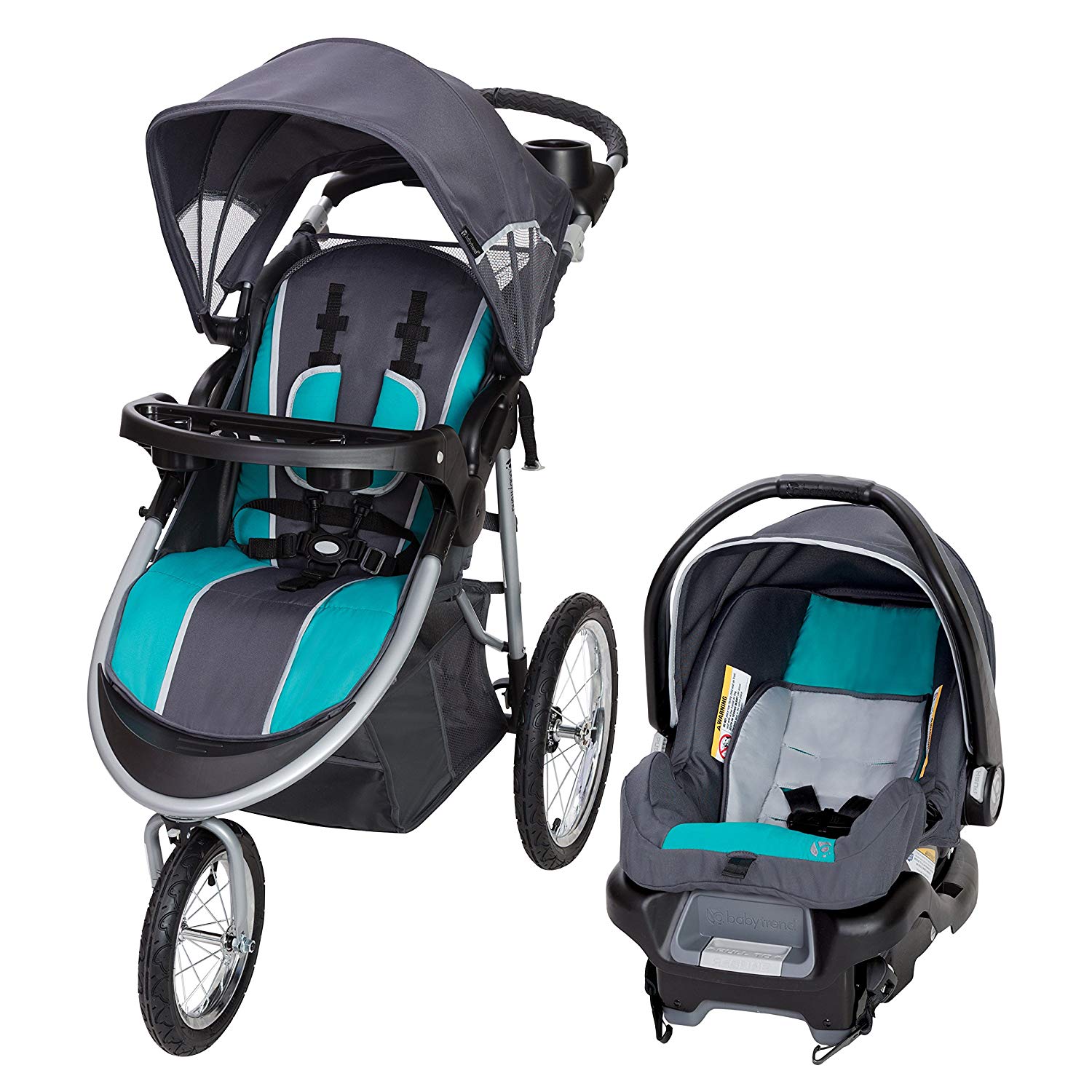 Baby Trend Pathway 35 Jogger Travel System, Optic Teal—$108.00!