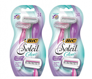 BIC Soleil Glow Women’s Disposable Razor, 6 Count Just $6.81 Shipped!
