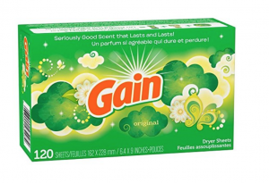 Gain Original Dryer Sheets 120-Count Just $2.56 As Add-On! (Reg. $6.99)
