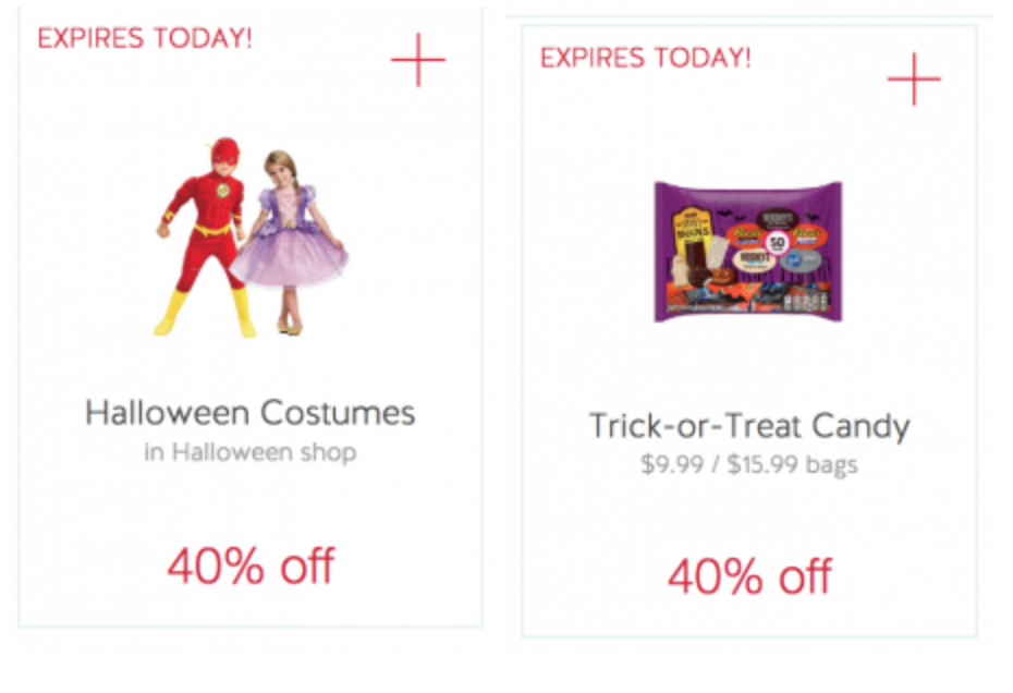 40% Off Costumes & Trick-or-Treat Candy At Target Today Only!