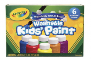 Crayola Washable Kid’s Paint (6 count) Just $4.82! (Reg. $12.17)