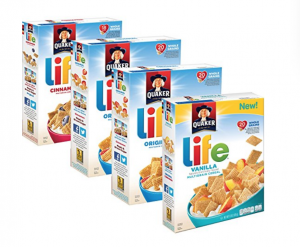 Quaker Life Breakfast Cereal Variety Pack 4-Pack Just $8.08 Shipped!