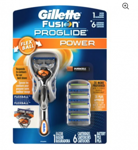 Gillette Fusion ProGlide Power Men’s Razor + 6 Razors Blades Just $17.94! (Reg. $32.99)