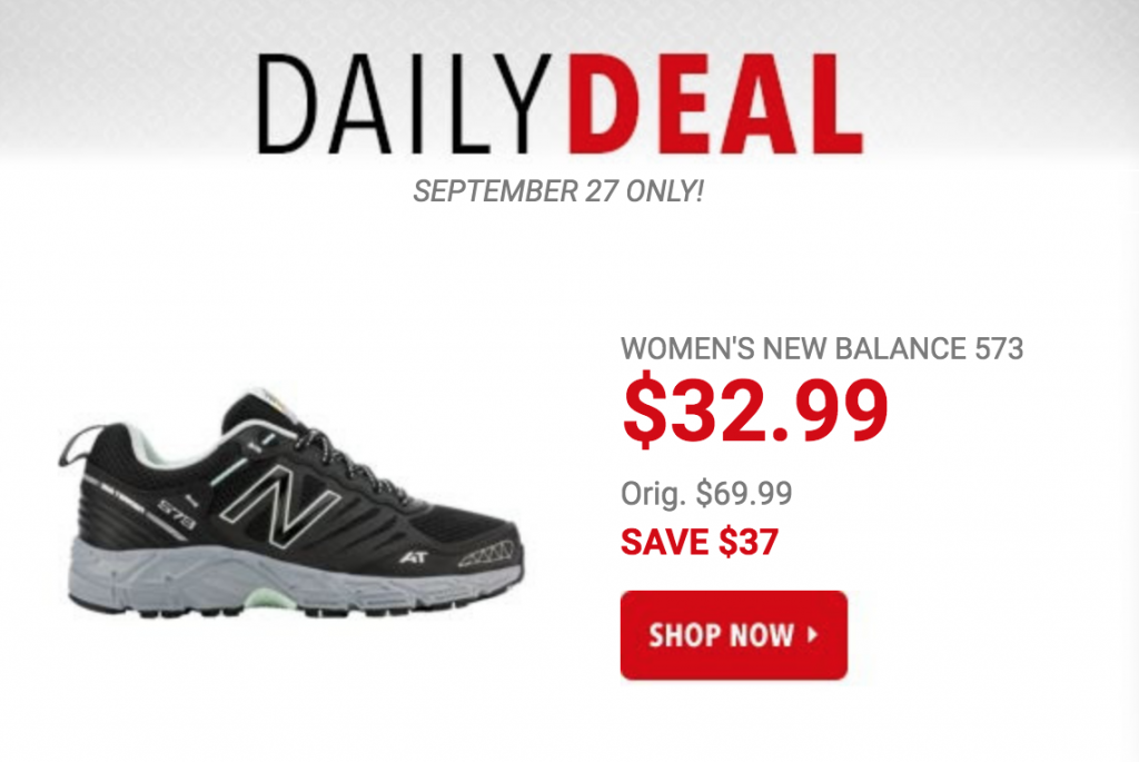 Women’s New Balance 573 Running Shoes Just $32.99 Today Only!
