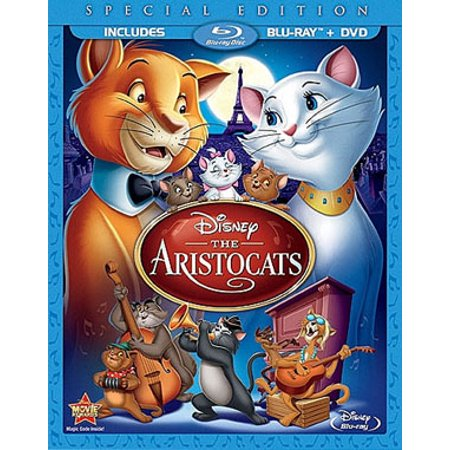 The Aristocats Special Edition Blu-ray Combo Only $8.04!