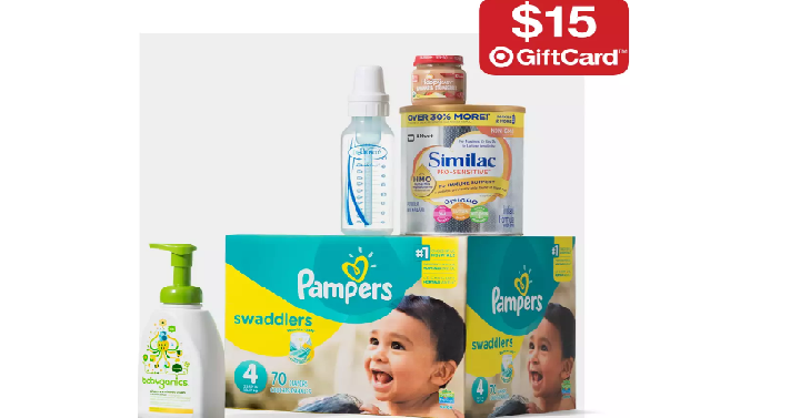 Target: Get a FREE $15 Gift Card with $75 Baby Purchase!