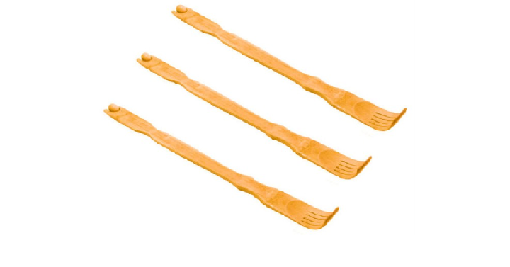 Bamboo Back Scratcher/Massager (3 Pack) Only $9.49 Shipped!