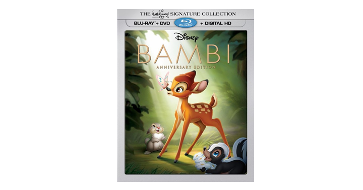 Bambi Signature Edition Blu-ray/DVD – Just $24.99!