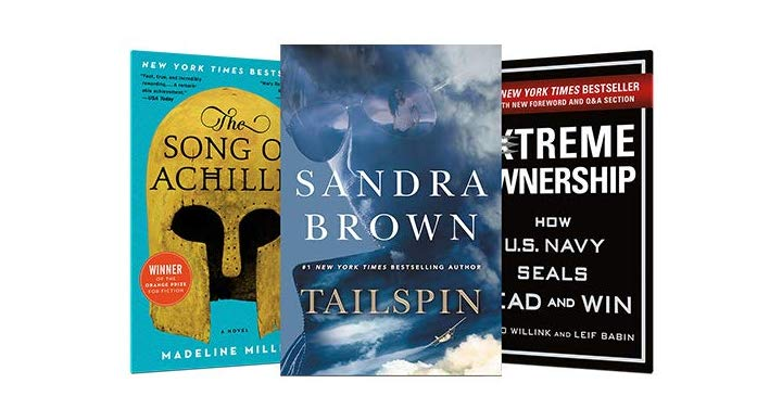 Today only: Up to 80% off select Amazon Charts titles on Kindle!