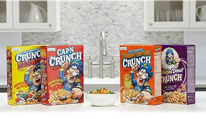 Cap’N Crunch Breakfast Cereal, Variety Pack, 14 oz (4 Count) – Only $10.29!
